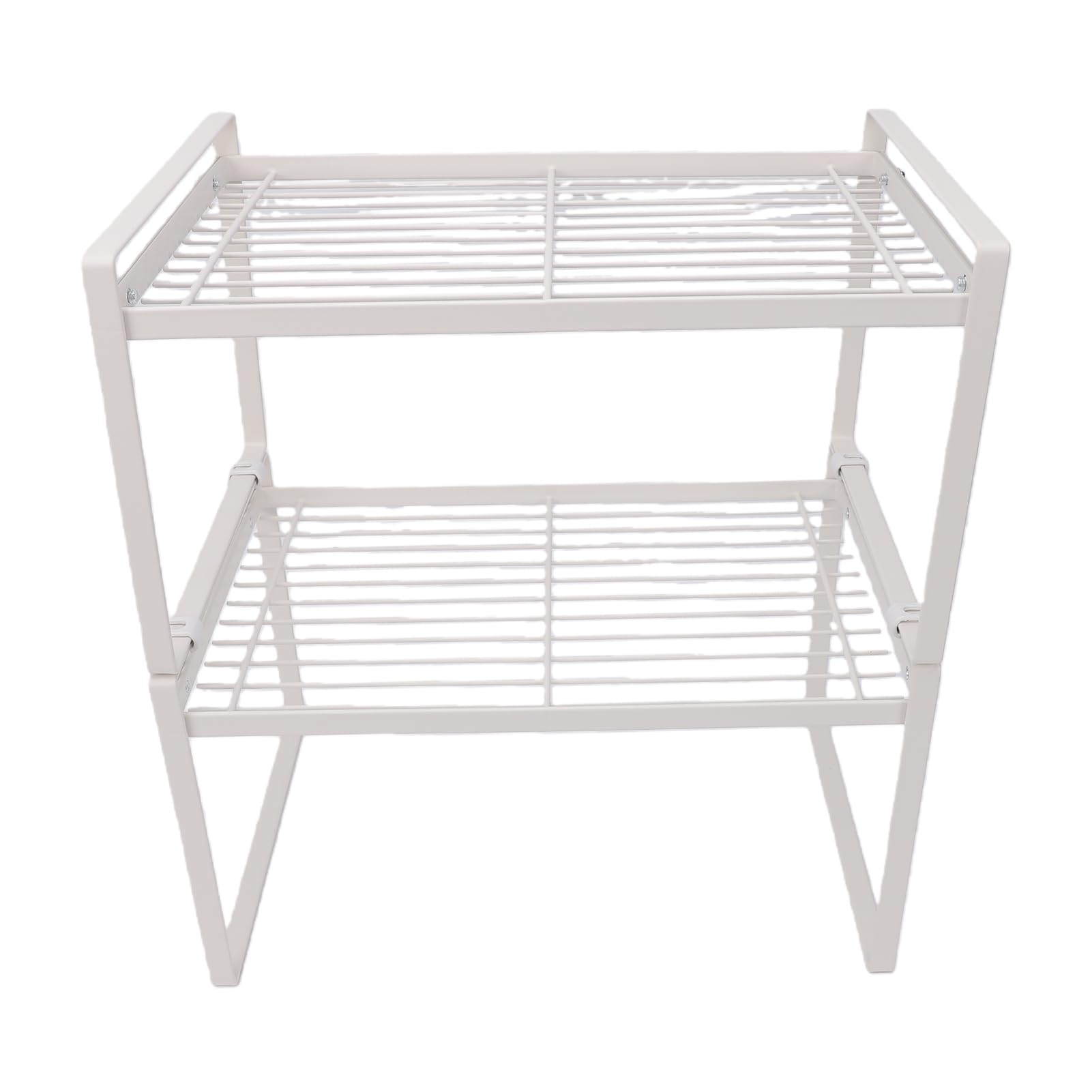 Luocute Dwupoziomowy Organizer do Szafki Kuchennej, 13,1x8,3x14,2 Cala