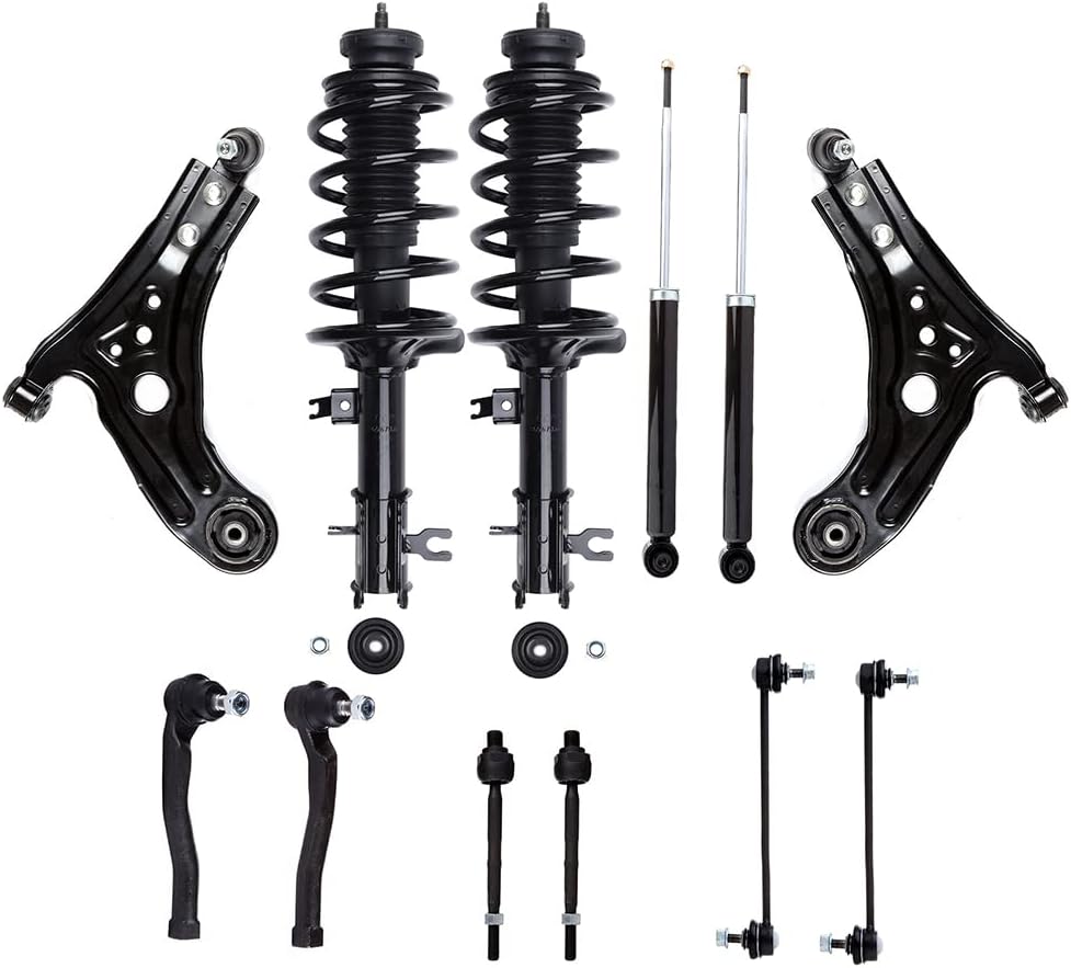 Struts Shock suspension kit for Chevrolet Aveo 2004-2011,for Chevrolet Aveo5 2006-2009,for Pontiac G3 2009,for Pontiac Wave 2005-2008, Complete Struts Assembly kit 12 Pcs