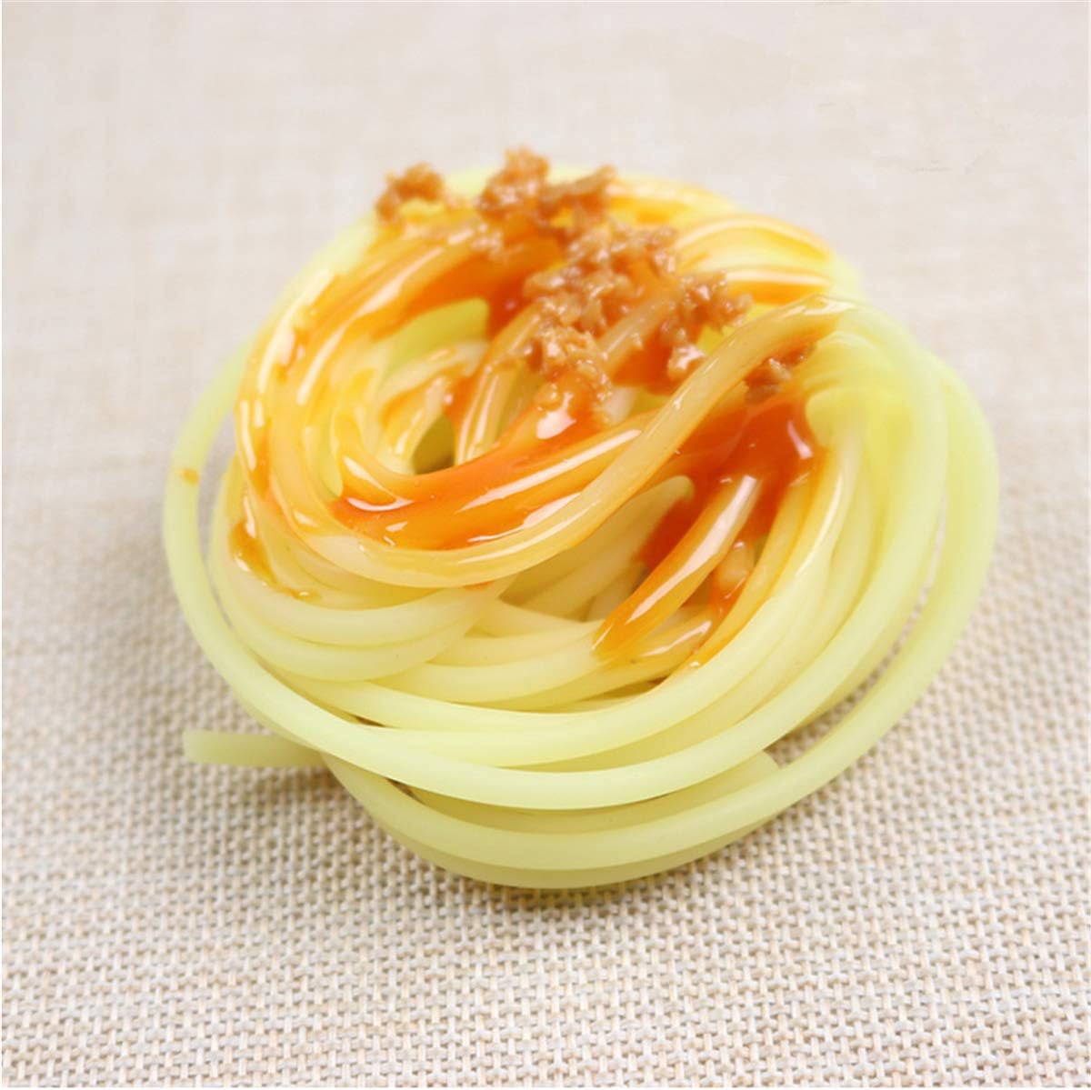 Zzooi 3PCS Artificial Pasta Display Props Simulated Spaghetti Model