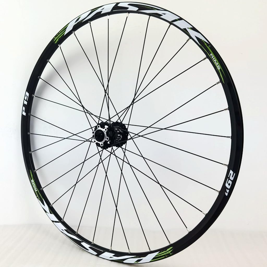 Ruote MTB Freno a Disco 26 Pollici 27,5 "29 Pollici Cerchione for Bicicletta Ruota Anteriore e Posteriore 32 Raggi QR Mozzi for Bicicletta con Cuscinetti Sigillati for 7-11 velocità 2210 G (Size : 29