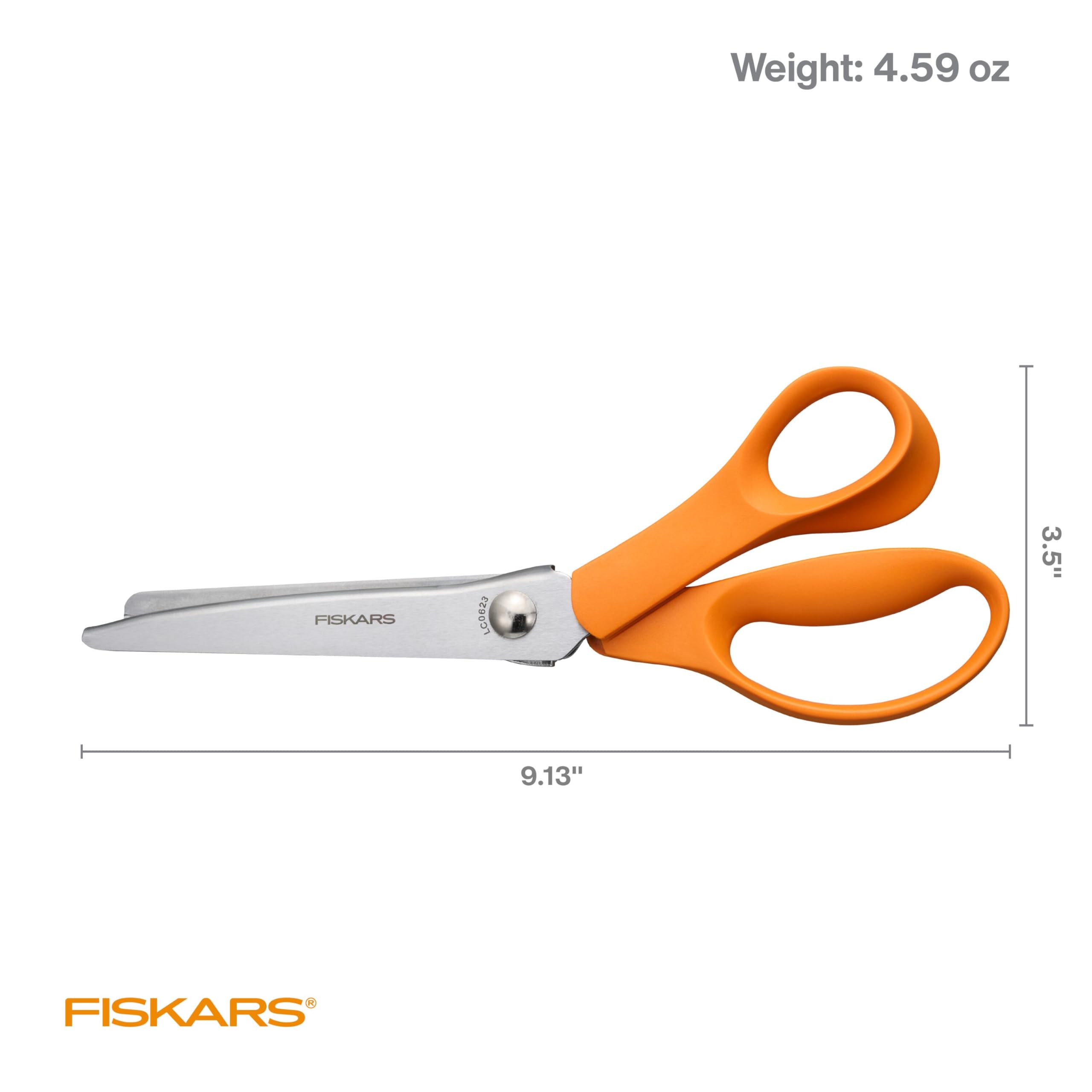 Amazon | Fiskars ピンキングバサミ ジグザグエッジ ハイグレード