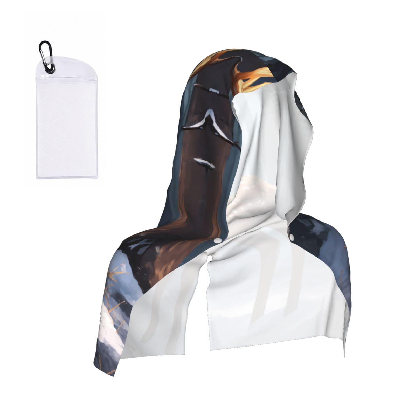 ZYJHYY Deer Print Unisex Swimming Towel Practical Camping Towel Skin-Friendly Cooling Towel For Workout Training