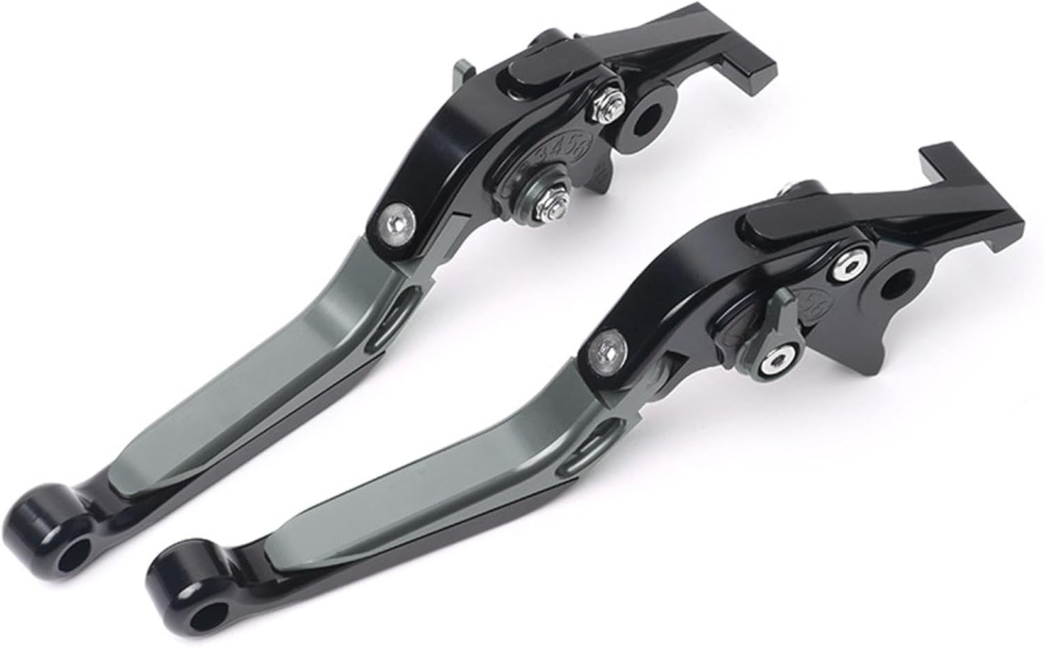 Motorcycle Brake Clutch Levers for Kawasaki for Ninja 650 R 2006-2008 CNC Aluminum Length and Gears Adjustable Foldable Extendable Handle Levers Brake Clutch Lever Motorcycle Parts