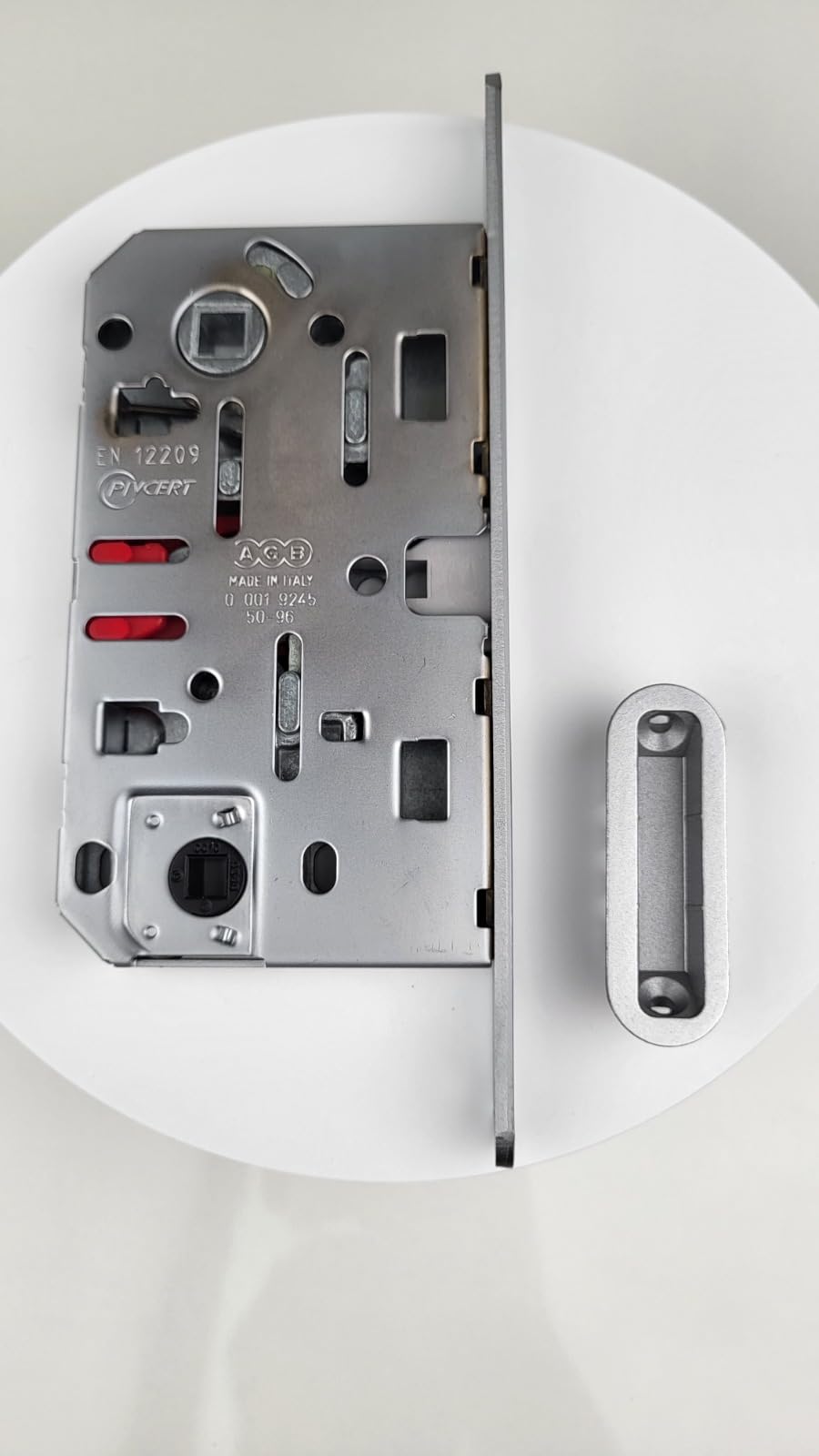 Amazon.com: Cerradura magnética para puerta interior AGB Polaris