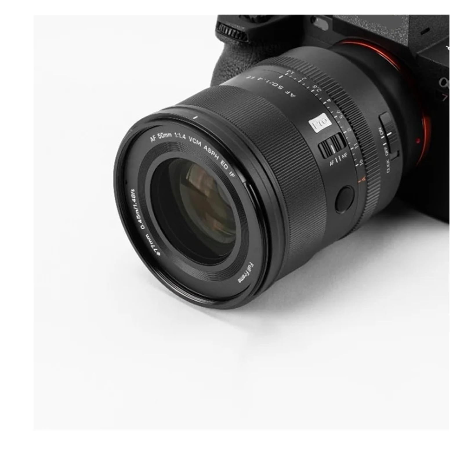 DSLR Camera Lens, 50 mm F1.4 Pro Vollformatobjektiv, kompatibel mit Sony