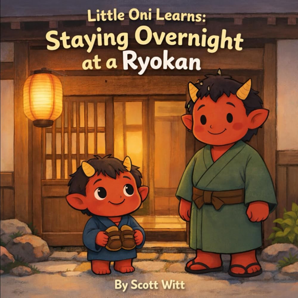 Little Oni Learns: Staying Overnight at a Ryokan