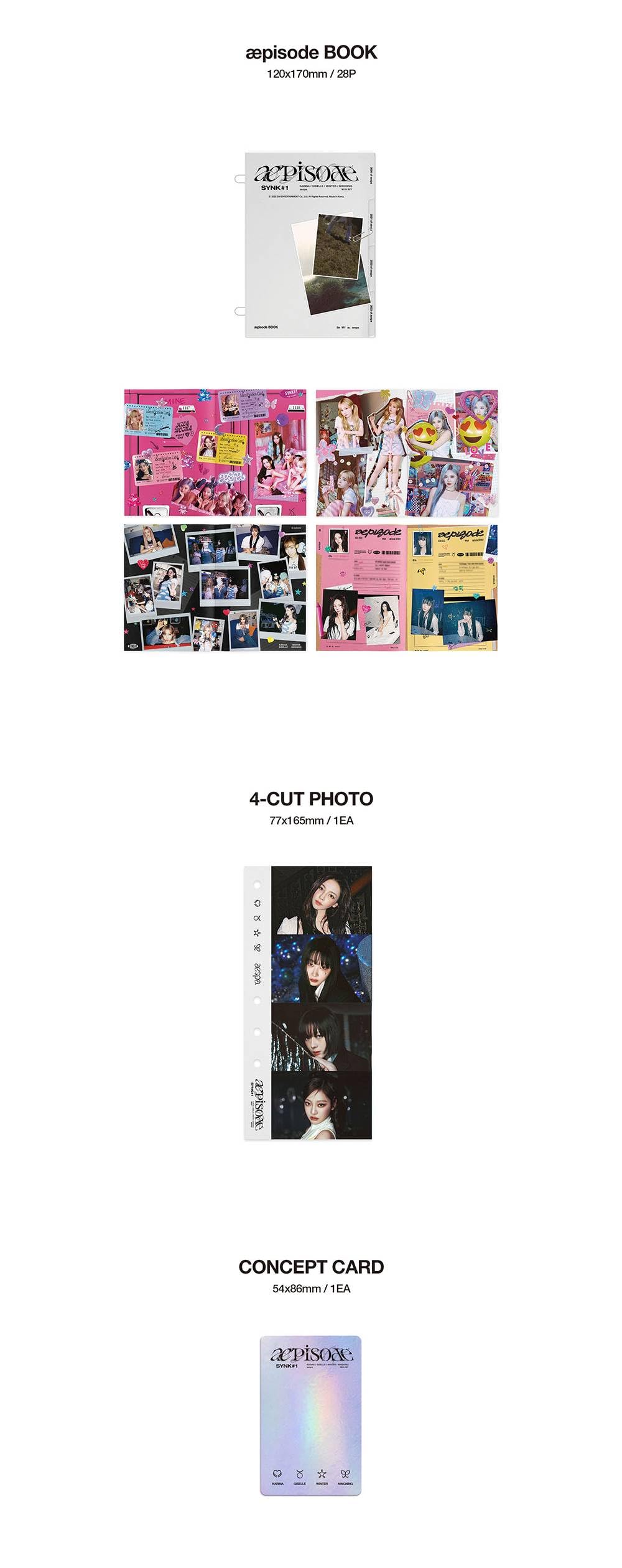 Amazon.co.jp: 【PRE-ORDER EVENT】 aespa - aespa æpisode SYNK#1