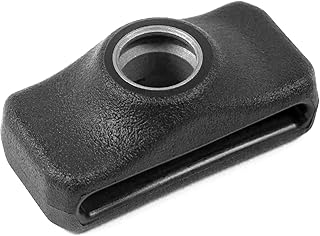 Blue Force Gear Molded Burnsed Socket | Machined Aluminum, Molded Polymer | 1 inch to 1.25 inch Sling Webbing (Black)