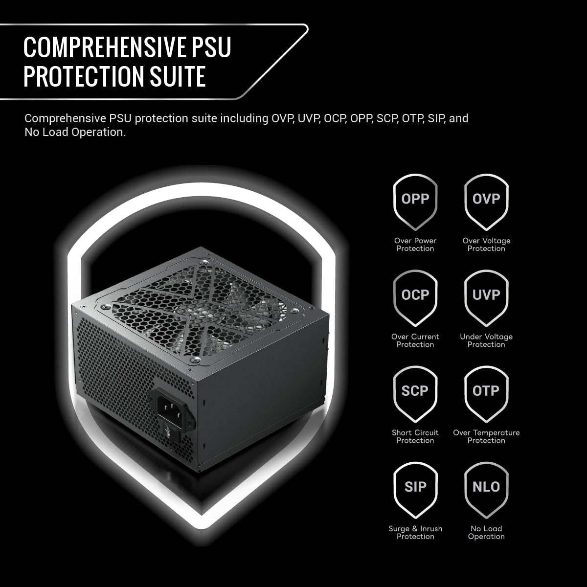 GAMEMAX MAX P750B 750W | 80 Plus Bronce | ATX 3.1. Fuente no Modular 200-240V CA (230V UE), sin RGB. Compatible con RTX 40/50 y gabinetes PC.