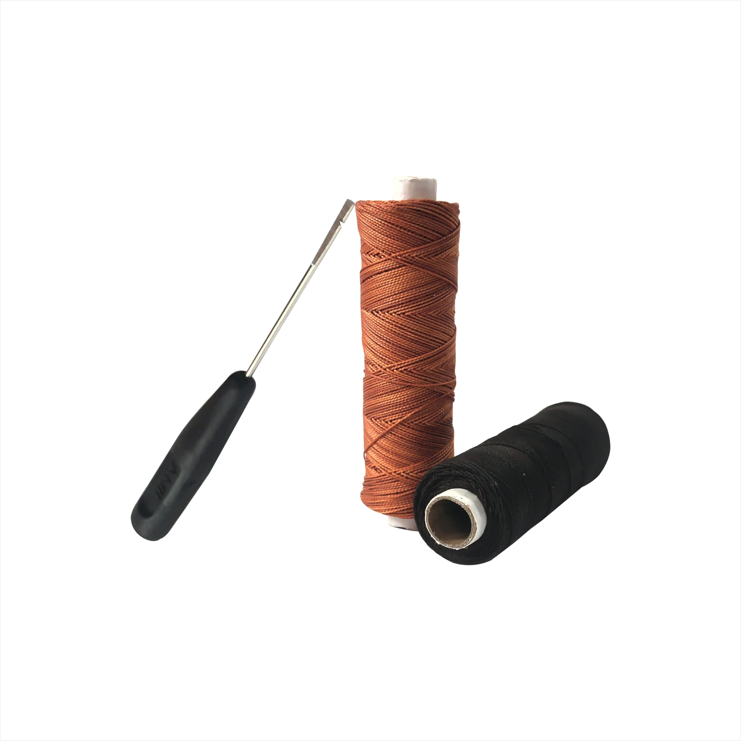 Upholstery Leather Thread Kit - 2 Spools, Tools Included -13