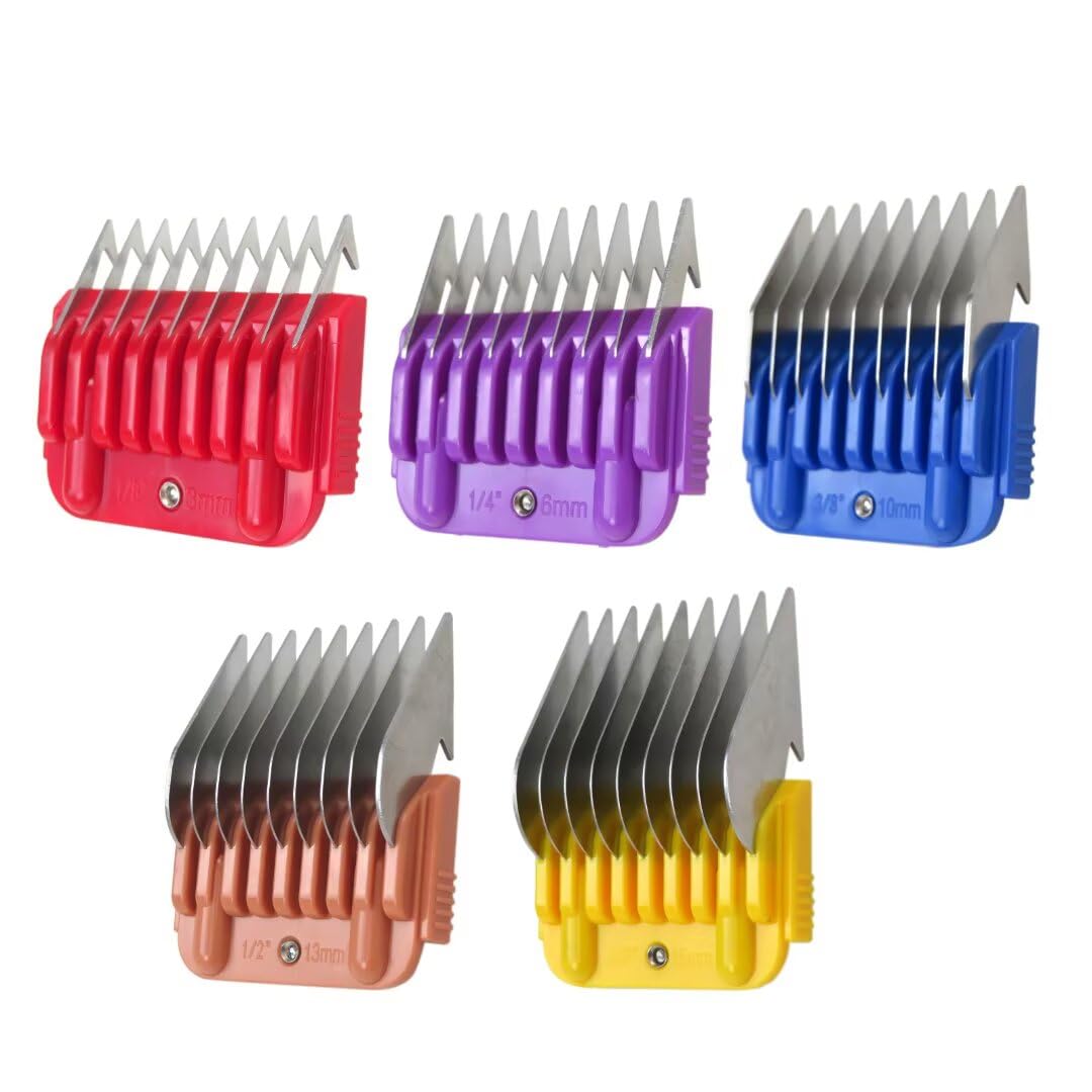 5 Color Guide Comb Stainless Steel (Cutting Length 3mm-16mm/1/8