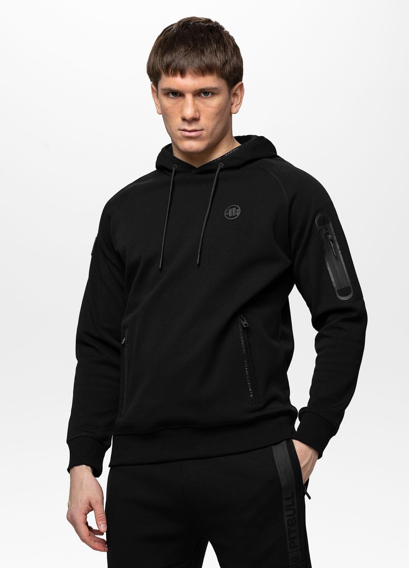 PITBULL Sudadera con Capucha para Hombre West Coast Stafford Hoodie Sweatshirt