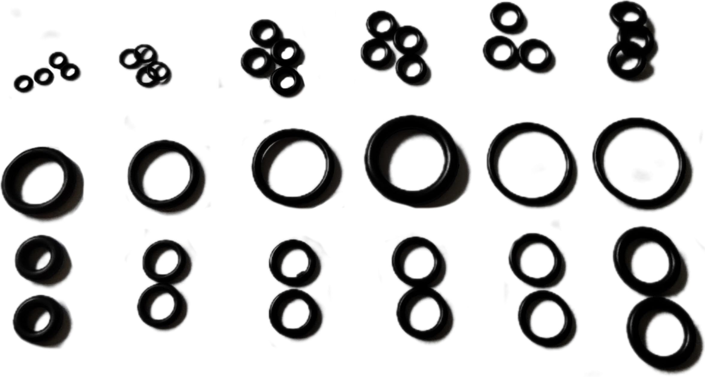 Hope Kart O Ring Set Nitrile Rubber Oring Kit Box All Mix Sizes o'ring Seal Assorted Organizer for Industrial and Pressure Washer Gun Pre Filter Water Multi Pack (Mix Sizes, 225)-image-6