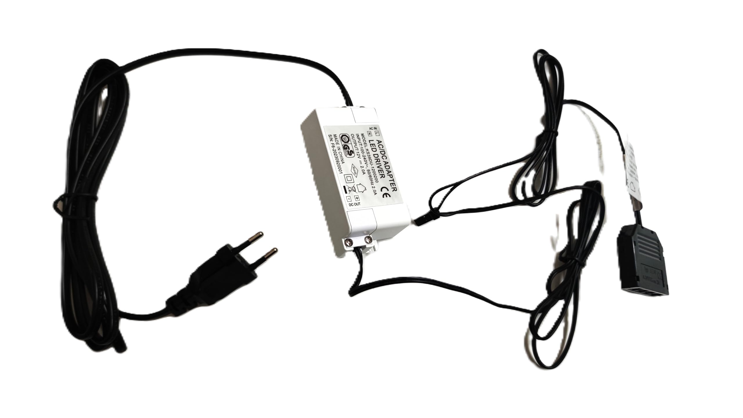 Dapo LED-Aufbau-Unterbau-Leuchte-Lampe Dreieck 3er Set Küchenleuchte 3x3W 3000K 230lm inkl. Trafo LED-Leuchte Küchenlampe