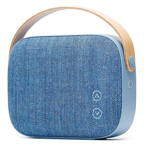 Vifa Helsinki New Version- Portable Bluetooth Speaker, Powerful Sound and Clear Treble, Stylish Appearance, Hi-Resolution Bluetooth 4.0 Wireless Speakers (Aqua Blue) by Vifa - Used condition - US$342.13