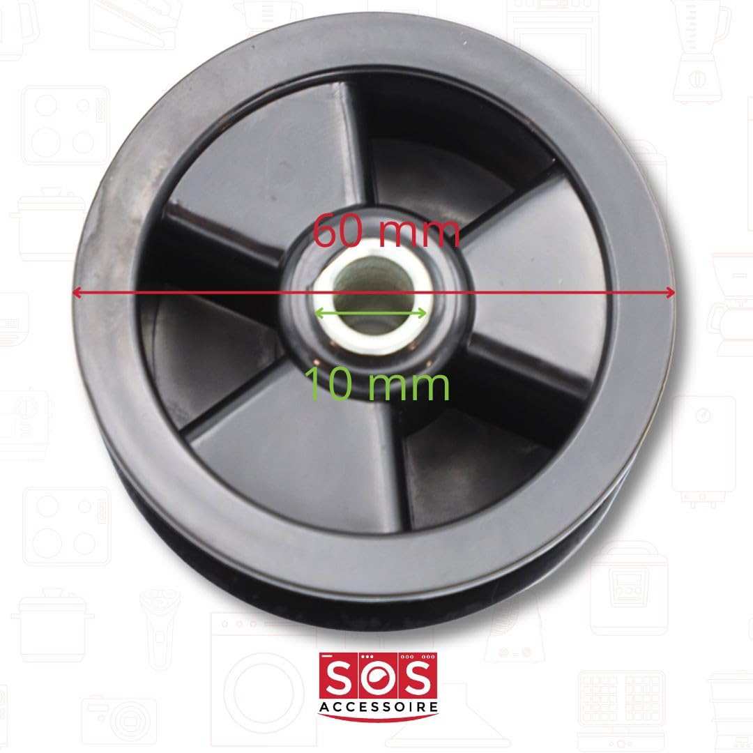 PULEGGIA TENDI CINGHIA ASCIUGATRICE REX ELECTROLUX AEG ZANUSSI 1250125034 7321422494240