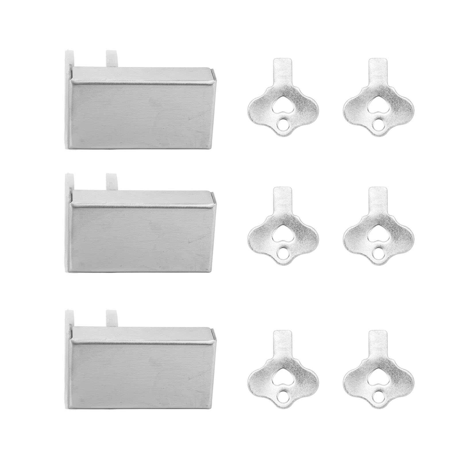 Serrure de fenêtre coulissante bloquer ouverture push-pull acier inoxydable 3 pièces