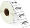 BETCKEY - 1.25 x 1 32 mm x 25 mm UPC Barcode & Address Labels Compatible with Zebra & More Label Printer,Premium Adhesive & Perforated [1 Rolls, 1380 Labels]