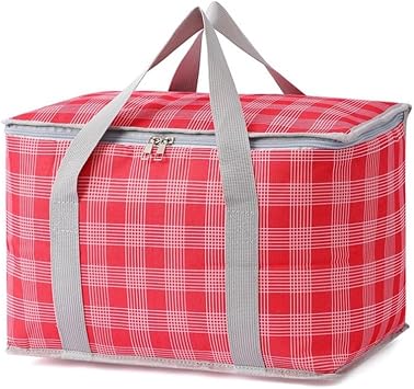 Foldable Cooler Bag With Excellent Insulation, Spacious Storage, Insulated Bag For Outdoor Travel Picnicred