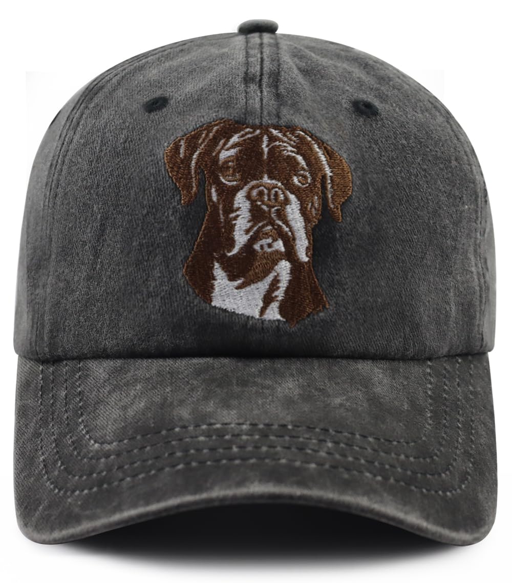 Gomcdlwn Dog Lover Gifts Hat for Men Women, Funny Adjustable Cotton Embroidered Puppy Pet Baseball Cap