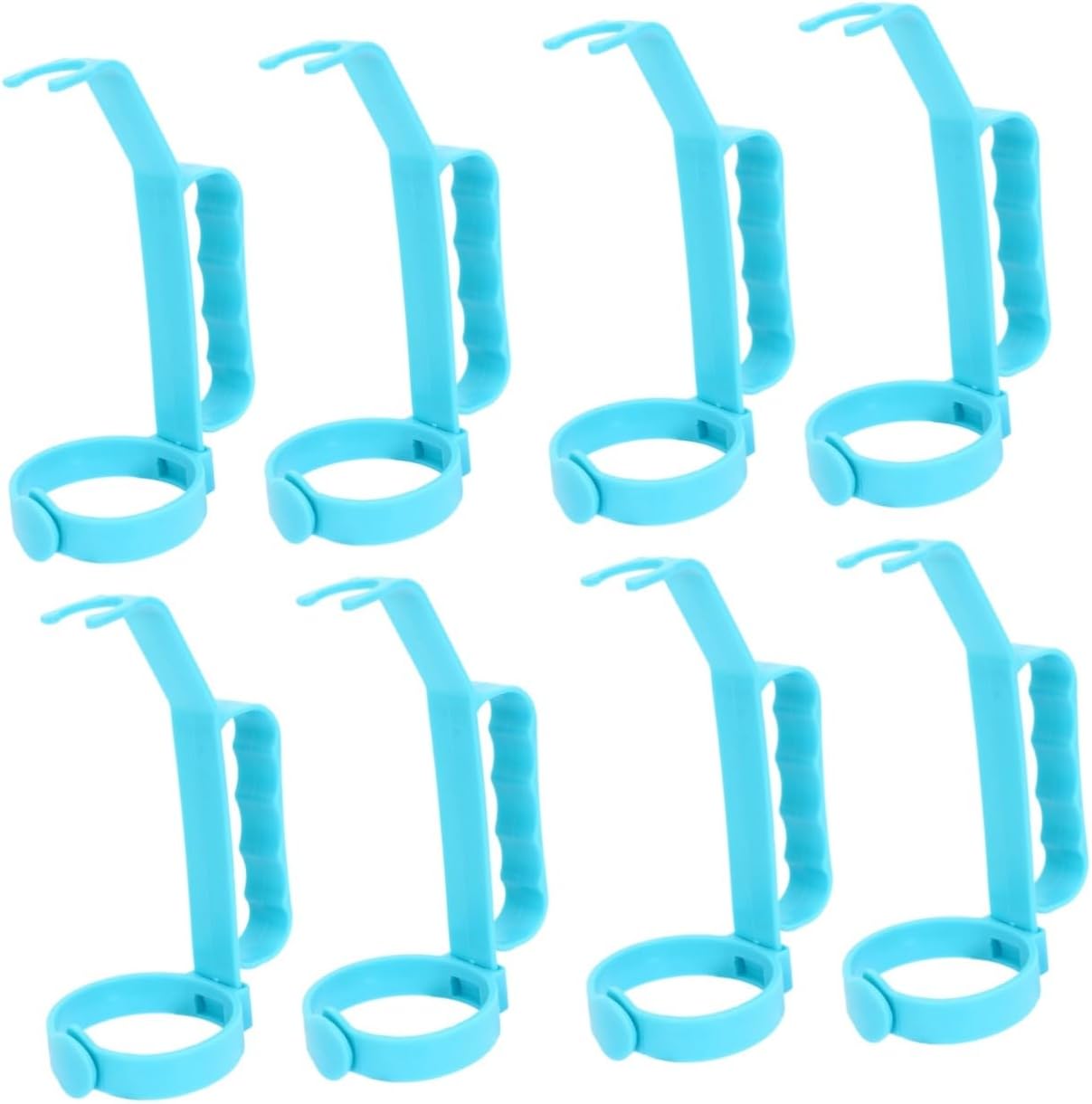 Cabilock 8pcs Beverage Stabilizer Handle Bottle Grip for Easy Carrying of Sodas Pop and Bottles