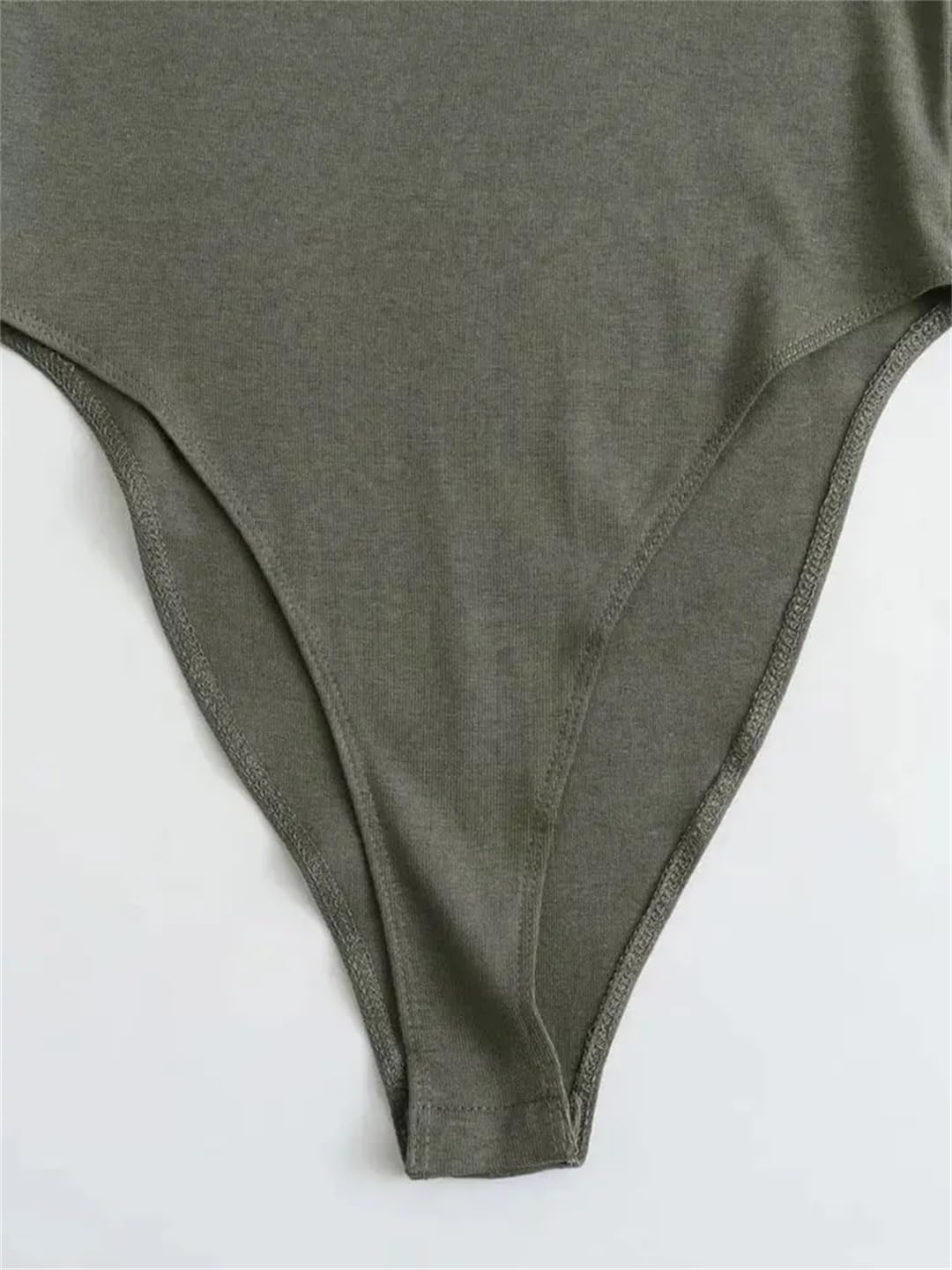 Hndudnff Damskie body z długim rękawem zapinane na guziki body vintage pajacyki solidne body kombinezon, 2, L