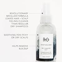 Vista 2 de R+Co SPIRITUALIZED Dry Shampoo Mist – Oil-Absorbing & Volumizing Spray, Refreshes Hair Between Washes, All Hair Types