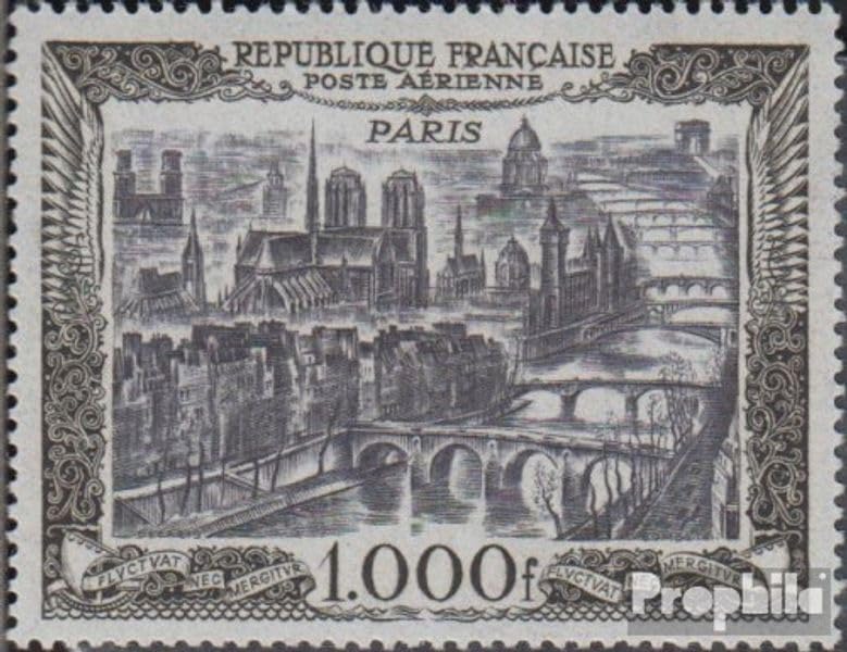 Sellos Francia 865 Prophila coleccionismo postal paisajes urbanos 1949