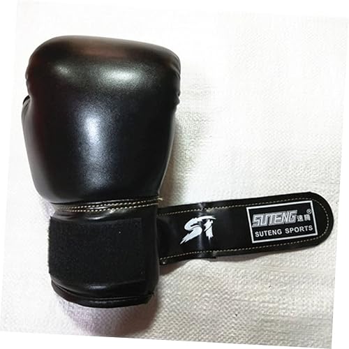 Miniatura 2 de Garneck Guantes de boxeo para niños, guantes de entrenamiento, guantes de entrenamiento Junior Punch PU cuero relleno de esponja para niños pequeños