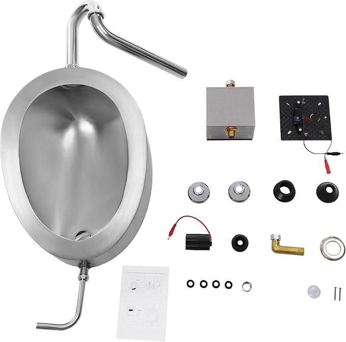 Orinal de acero inoxidable 304 con sensor automático miniatura 7