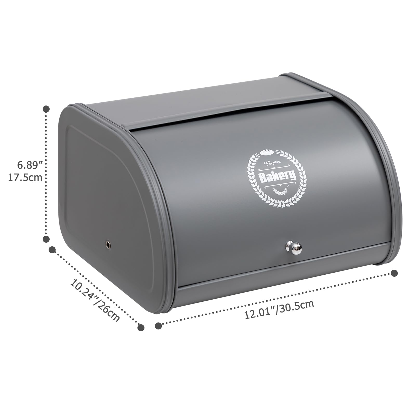 Bread Box Ss Stainless Steel Bread Box
