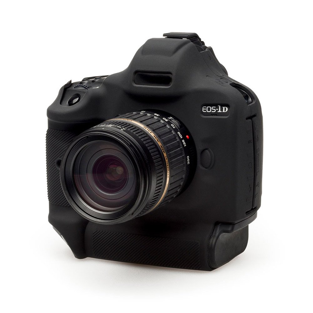 Market&YCY Custodia protettiva in silicone per fotocamera protettiva della fotocamera professionale, Per Canon 1DX II - Nero