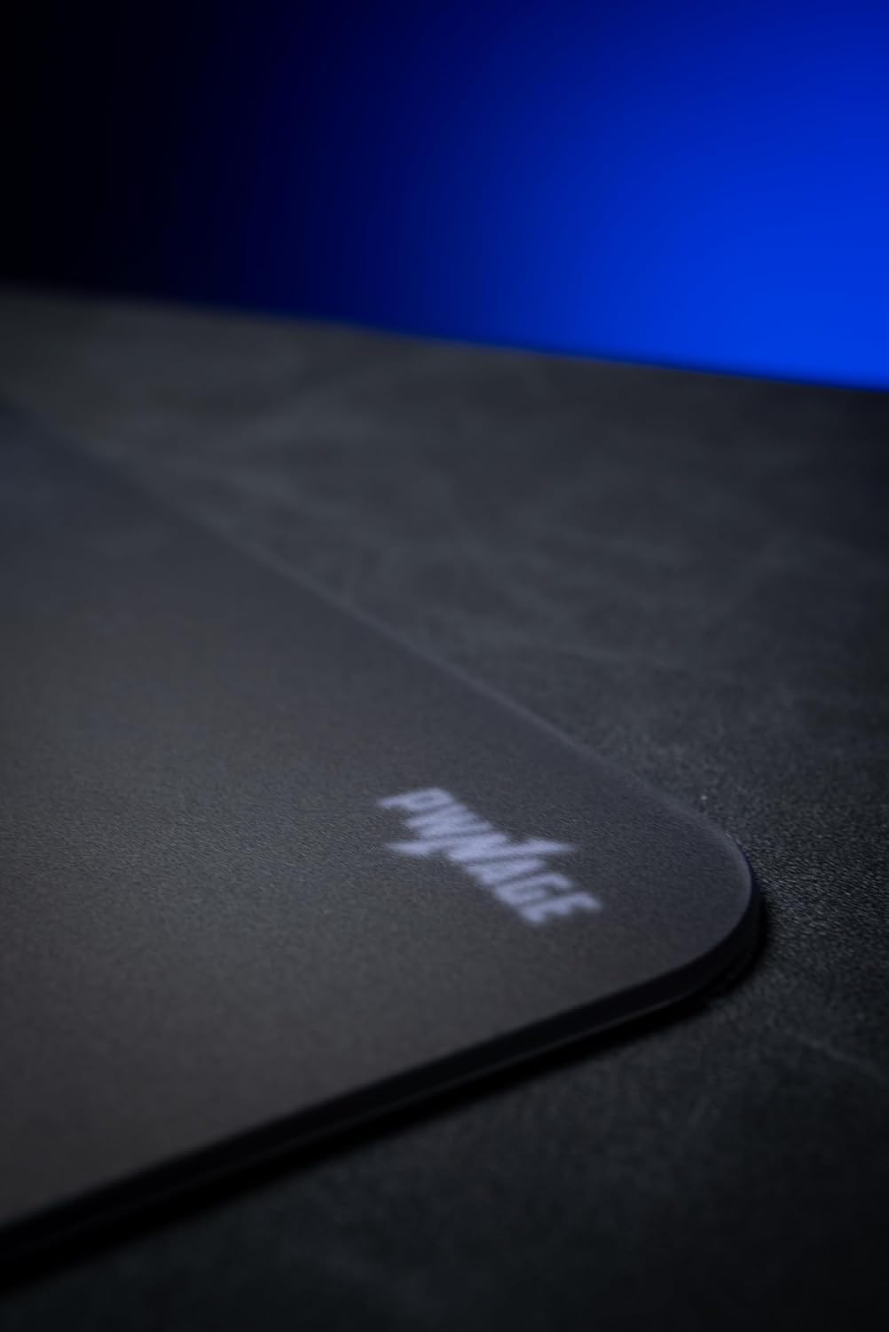 Pwnage Ultra Glide Tempered Glass Mouse Pad – Large, 430×340 mm, 4 mm Thick – Heat‑Treated, Scratch‑Resistant, Sweat‑Resistant, Non‑Slip Silicone Base