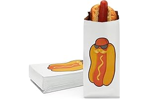 Juvale 100 Pack Hot Dog Bags for Any Occasions