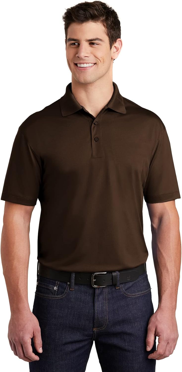 Joe's USA Polo Shirt for Men - Short Sleeve Cotton-Blend Collared Shirt for Office, Retail, Hospitality, and Everyday Wear