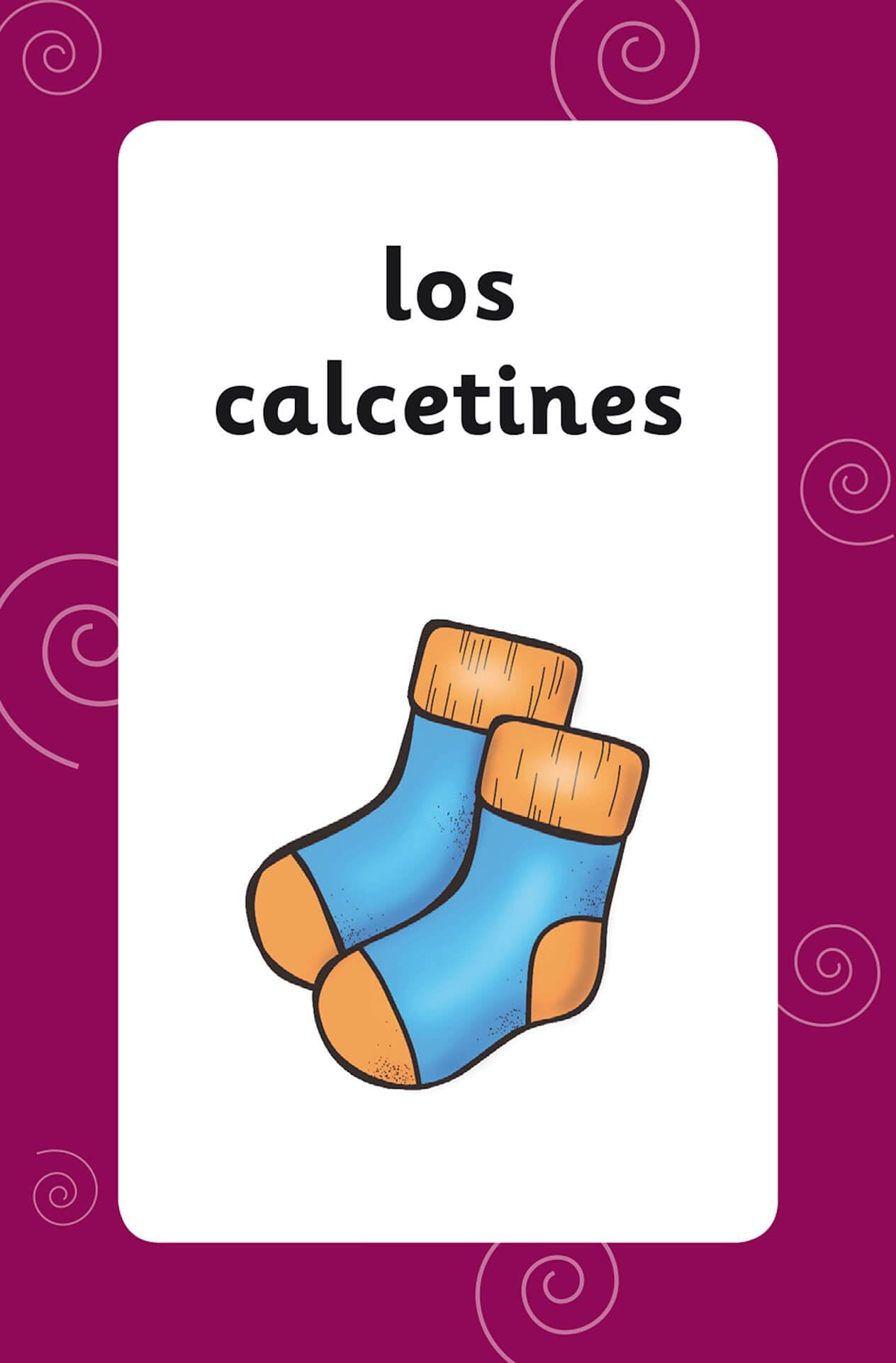 Spanish Vocabulary Flashcards for Ages 5-7 (with Free Online Audio)