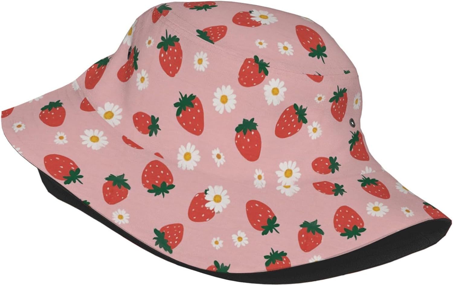 Punk Banana in Navy Bucket Hat for Women Men Fisherman Hat Packable Sun Cap Travel Outdoor Beach Caps