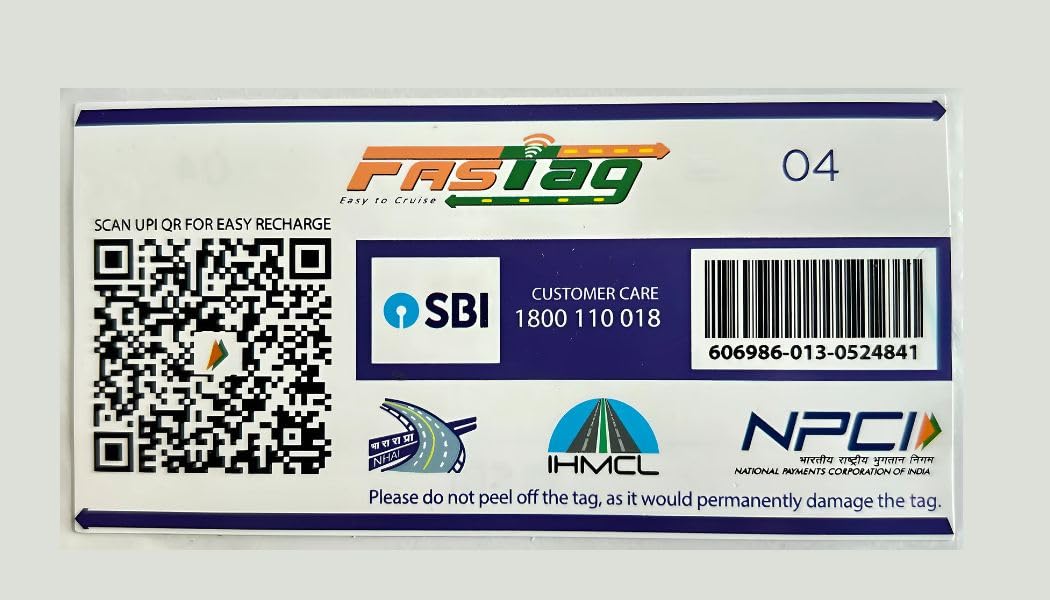 SBI Tag for Car/Jeep with KYC for Toll Transaction (B0DDZ7WNYK) Amazon Price History, Amazon Price Tracker