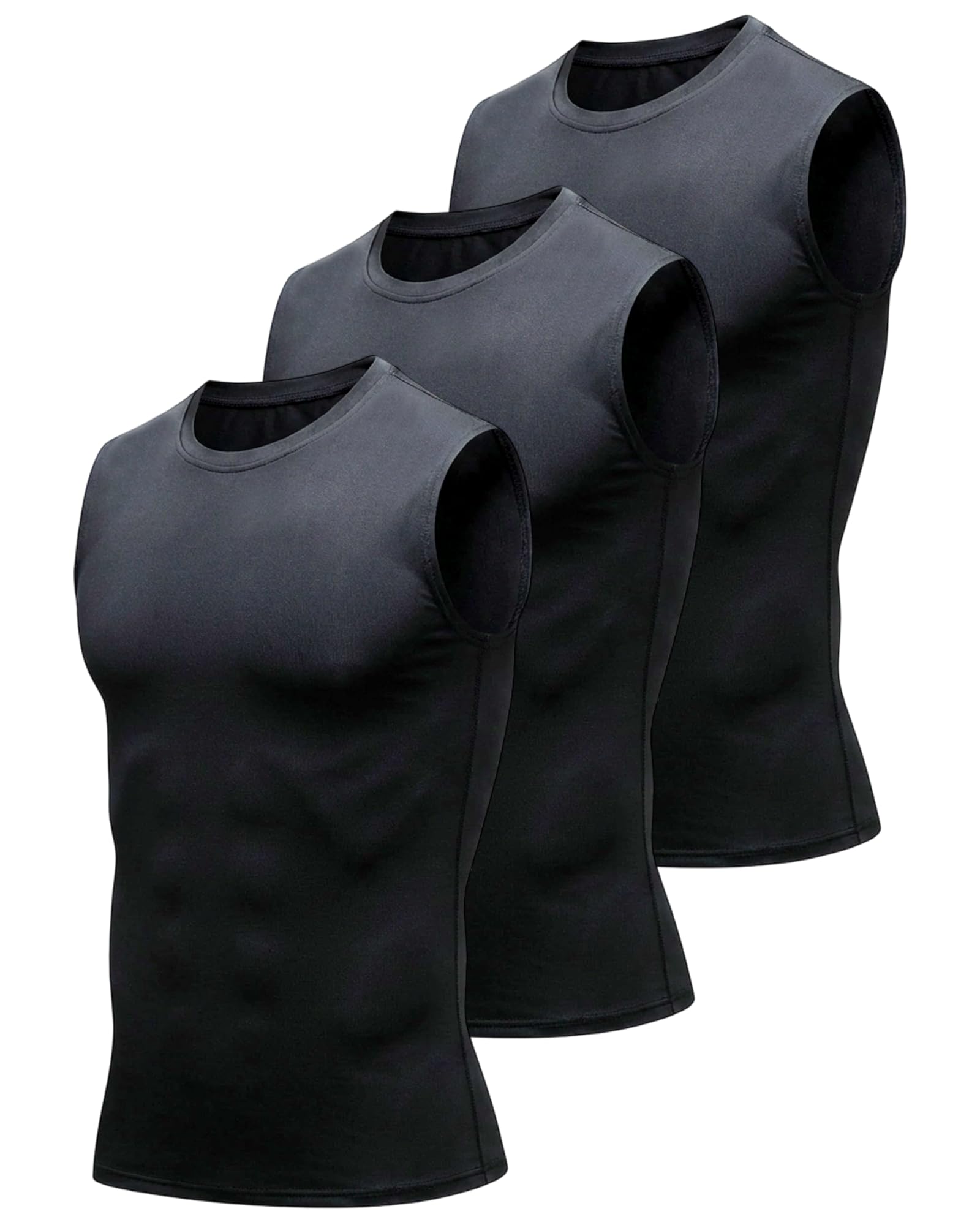 Mens Tank Tops,Running Dry Fit Gym Shirt, Sleeveless Muscle Workout Shirts