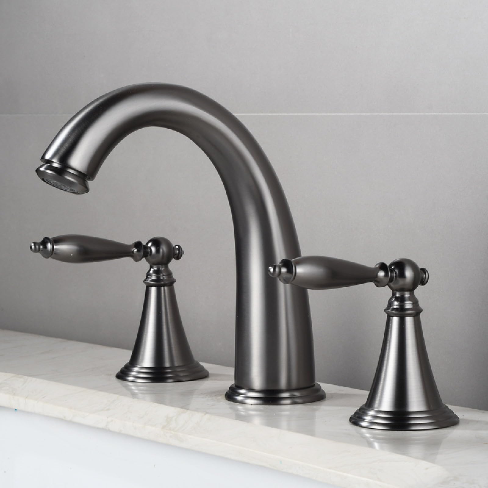 Robinet de lavabo de salle de bain à 2 poignées pour une rénovation élégante et moderne