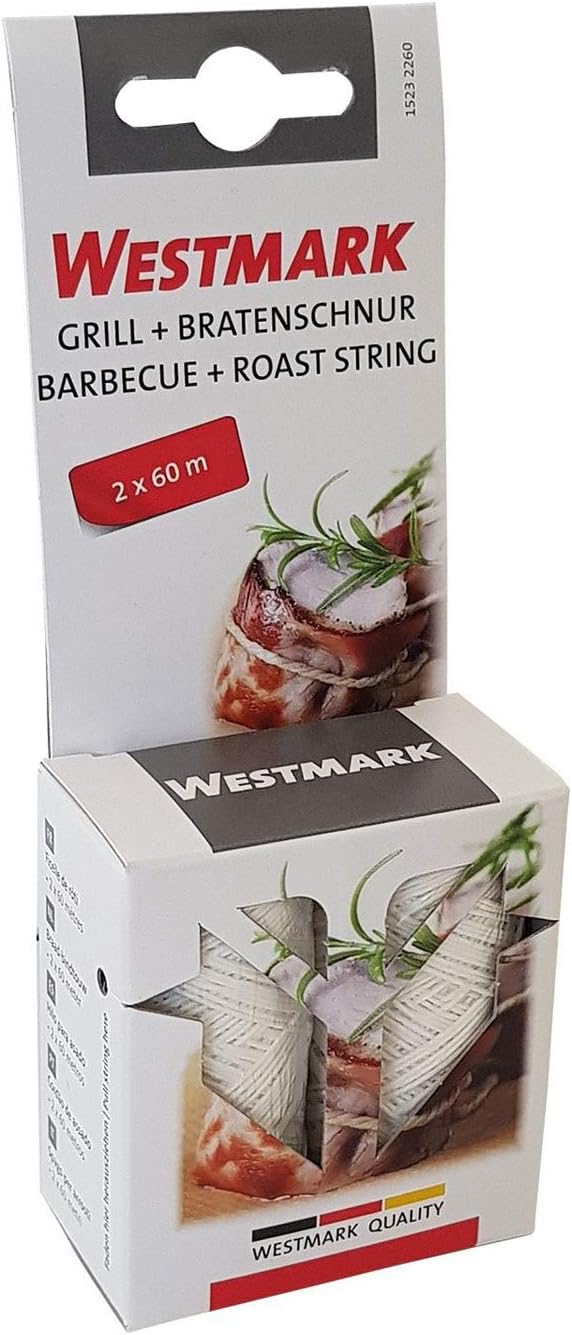 Westmark 2 x Grill/Roasting Cord, 60 m Polyester Double Thread