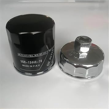 5GH-13440-70 Oil Filter Compatible with Yamaha Outboard 15HP-115HP Yamaha motorboat 700/1050/1100 Series,Tool with filter