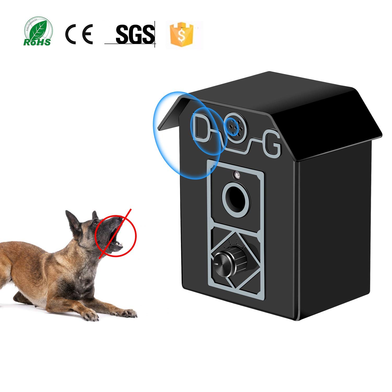 Sonic Dog Bark Control Device 2019 Upgraded Outdoor Bark Controller Desertcart Brunei