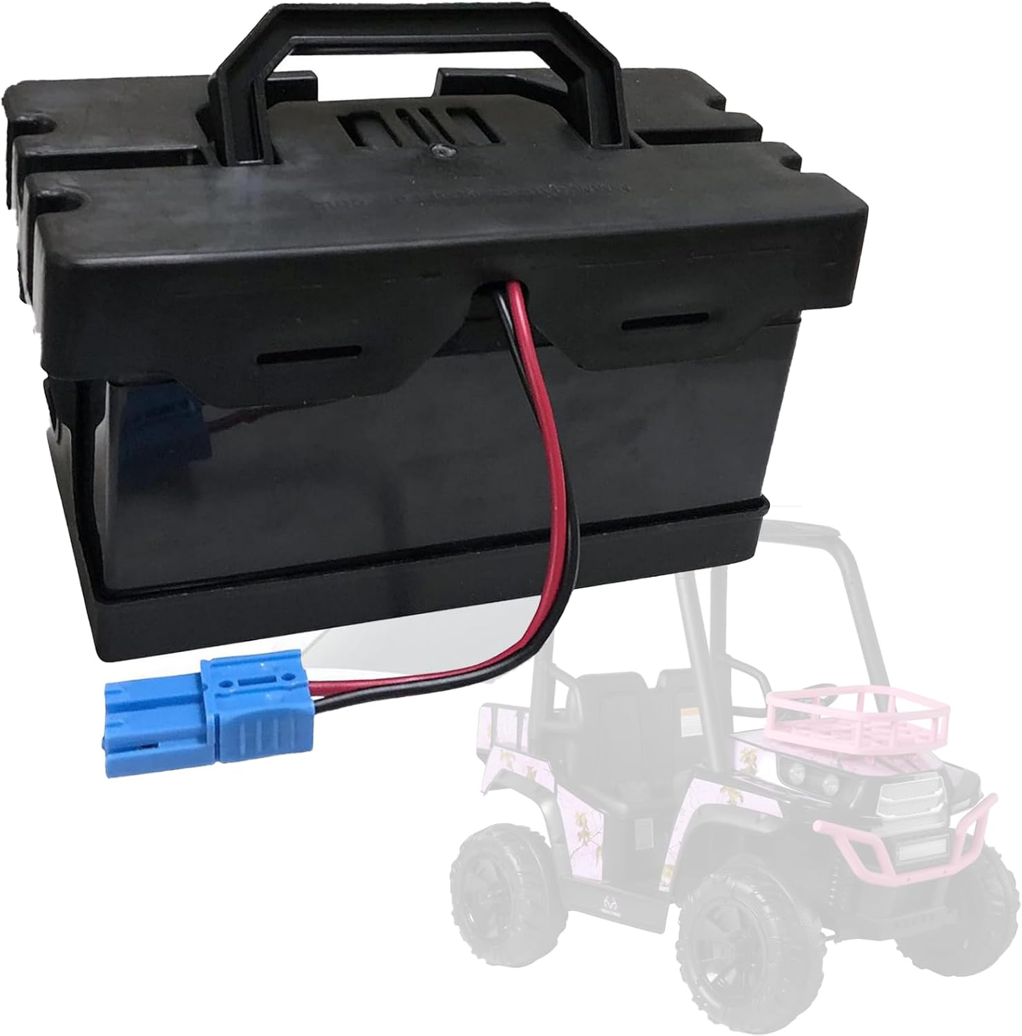 24 Volt 7Ah Ride on Car Replacement Battery for Dynacraft Realtree/Joywhale Kid Ride on Toys, UTV Rechargeable Battery Pack for Dynacraft Realtree UTV