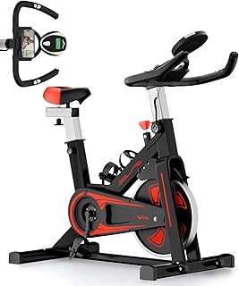 Lifelong Fit Pro Spin Fitness Bike with 6 Kg-8Kg Flywheel, Adjustable Resistance, LCD Monitor and Heart Rate Sensor for Fi Price In India