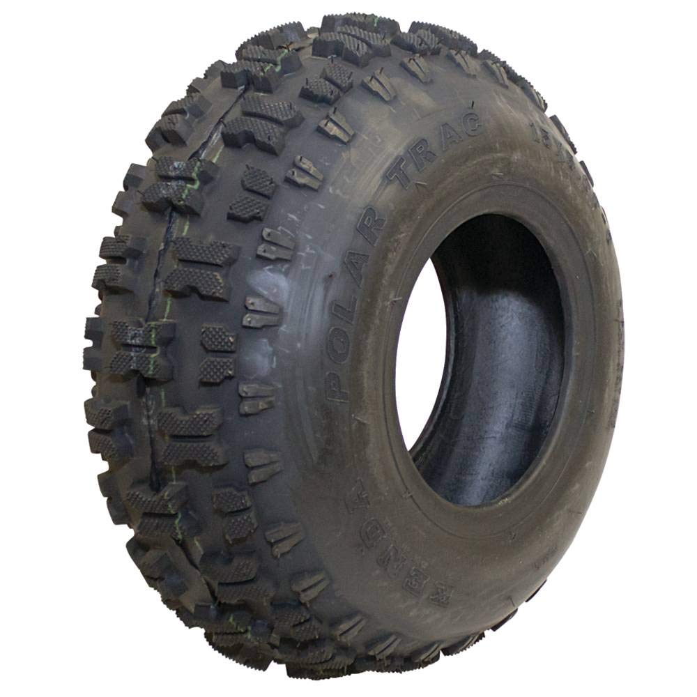 Stens 160-637 Tire Compatible with/Replacement for Kenda 10398065AB1, 220M0068 365 Max Load Capacity, 20 Max PSI, 2 Ply, 6" Rim Size, 15x5.00-6 Tire Size, Polar Trac Tread