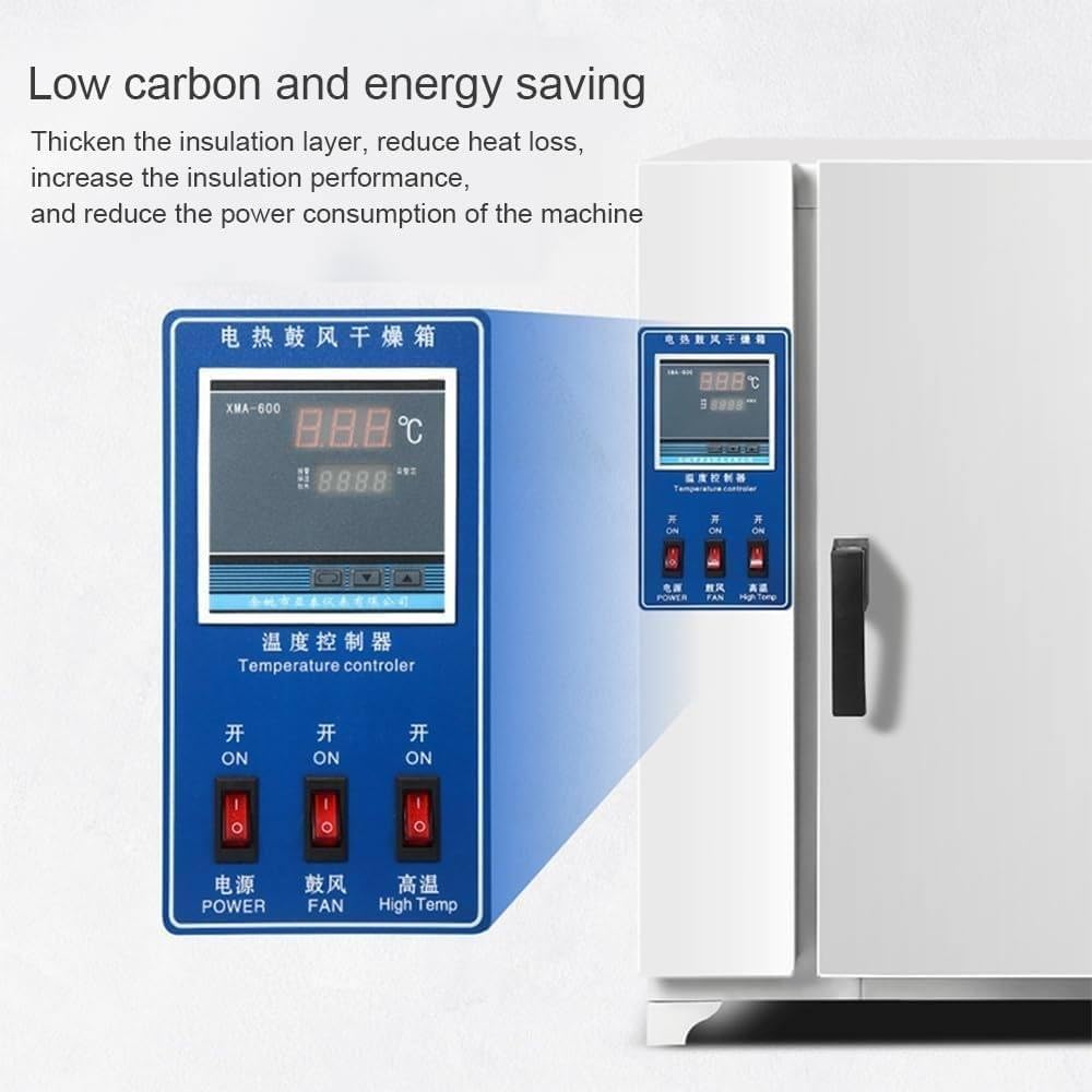 Galvanized Constant Temperature Blast Drying Oven, Lab Forced Air Convection Drying Oven With Intelligent Digital Display Temperature Controller(15.6L)