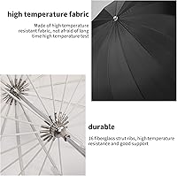 Vista 2 de Godox Paraguas Parabólico Reflectante Profundo de 41.3" / 105cm, Interior Blanco, Paraguas de Luz Suave para Estudio con Cubierta Difusora Blanca