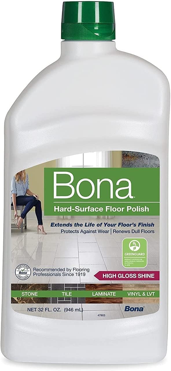 Bona High Gloss Floor Polish Liquid 36 oz.