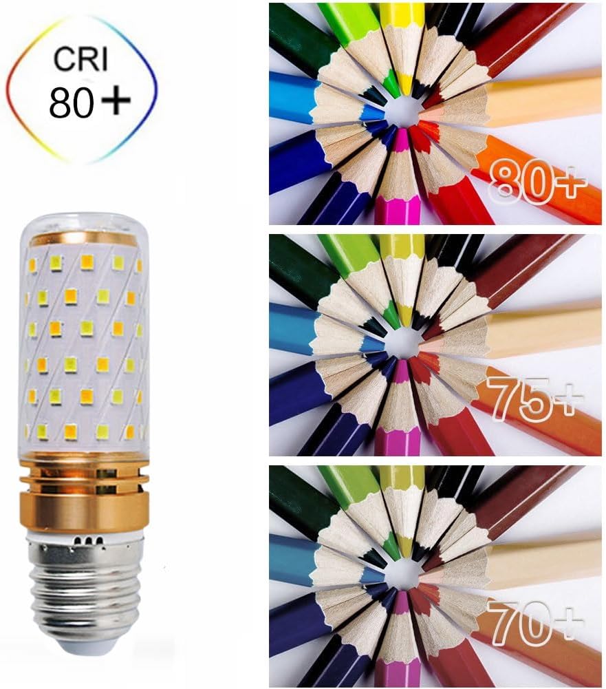 E27 LED Corn Bulbs, 9W Equivalent 80W Halogen, 900LM Natural White 4000K, AC/DC 85V-265V, 360°Beam Angle, Energy-Saving Bulbs, Edison Screw Bulbs, Non-Dimmable, 4 Pcs